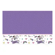 Plastduk Lila Mimmi & Enhörning