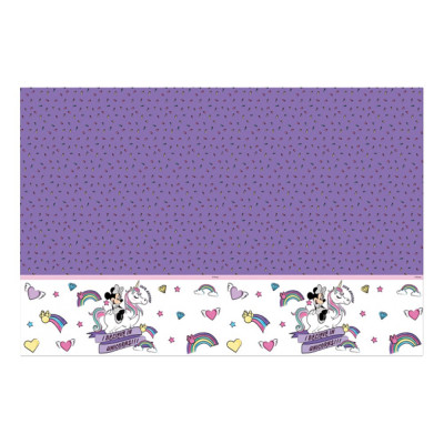 Plastduk Lila Mimmi & Enhörning