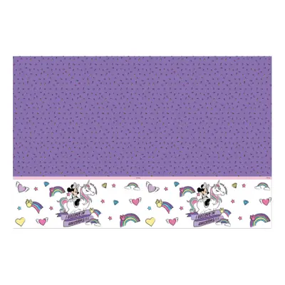 Plastduk Lila Mimmi & Enhörning