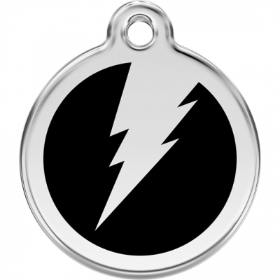 Red Dingo - ID-bricka Skolväska Blixt Brun