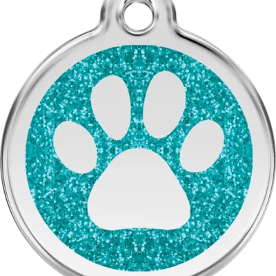 Red Dingo - ID-bricka Skolväska Glitter Tass Silver