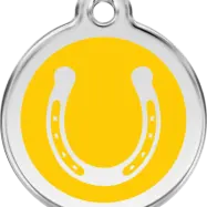 Red Dingo - ID-bricka Skolväska HästSko Lila