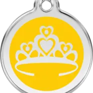 Red Dingo - ID-bricka Skolväska Krona Mörk Blå