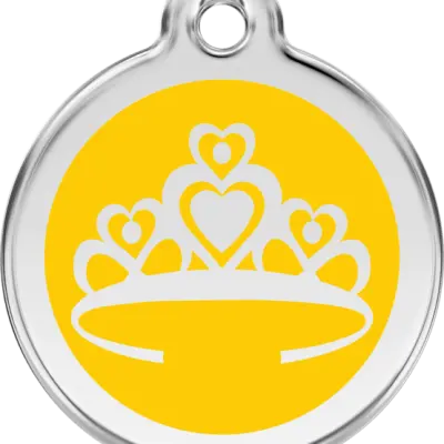 Red Dingo - ID-bricka Skolväska Krona Orange