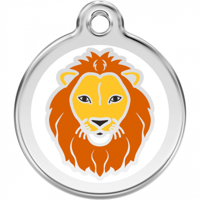 Red Dingo - ID-bricka Skolväska Lejon Vit