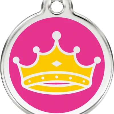 Red Dingo - ID-bricka Skolväska Queen's Stark Rosa