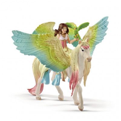 schleich® BAYALA Surah med Glitterpegasus 70566 - Schleich -  Leksaksaffären