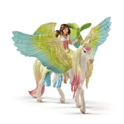 schleich® BAYALA Surah med Glitterpegasus 70566 - Schleich -  Leksaksaffären