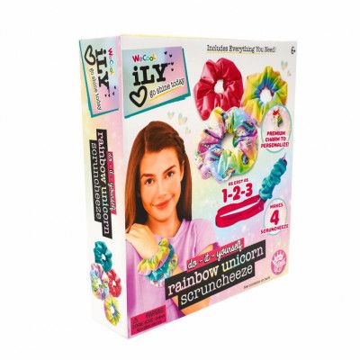 Scruncheeze DIY Pysselkit Rainbow Unicorn