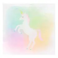 Servetter Unicorn Tie Dye - 20-pack