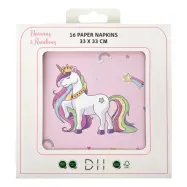 Servetter Unicorns&Rainbows - 16-pack