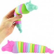 Slinky Unicorn Fidget Enhörning 20 cm