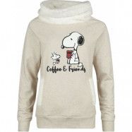 Snobben - Enhörning Sweatshirt - Coffee & Friends - S XL - för Dam - beige