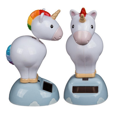 Solcellsfigur Enhörning