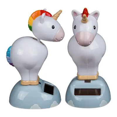 Solcellsfigur Enhörning