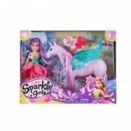 Sparkle Girlz Fairy med Unicorn