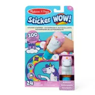 Sticker WOW! Unicorn Bok med klistermärkesstämpel - Melissa&Doug -  Leksaksaffären