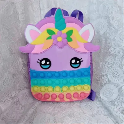 Stuffstore Ryggsäck Popit Unicorn - Lila