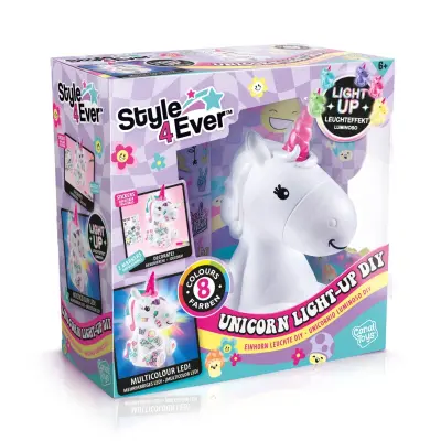 Style 4 Ever Kawaii Light-Up Unicorn DIY - Leksaksaffären -  Leksaksaffären