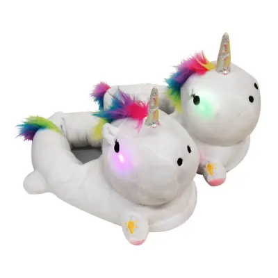 Tofflor Enhörning LED - One size