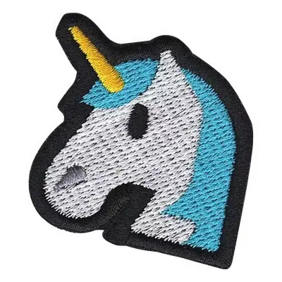 Tygmärke Emoji Enhörning