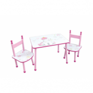 Unicorn bord med 2 stolar