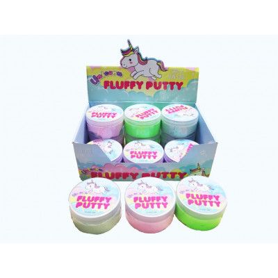 Unicorn Fluffy Putty  : Färg - Rosa