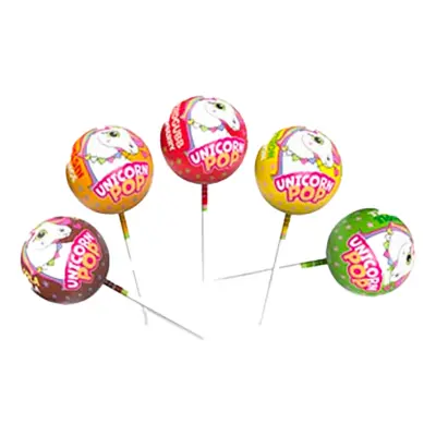 Unicorn Fruktklubbor Storpack - 0,864 kg