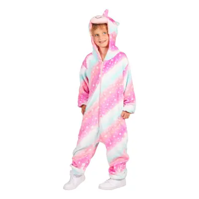 Unicorn Jumpsuit Barn Maskeraddräkt - X-Small