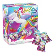 Unicorn Pearl Bubble Gum Automat - 960 g