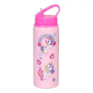 Vattenflaska Unicorn Rosa i Aluminium