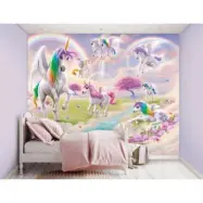 Walltastic - Magic Unicorn Bakgrund