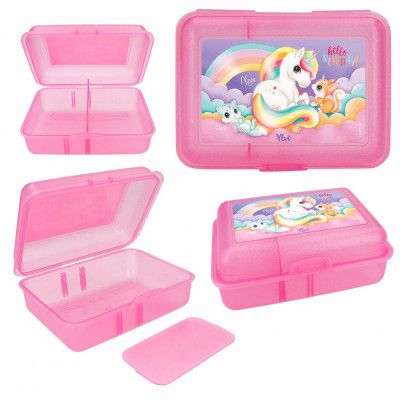 Ylvi Matlåda rosa Glitter