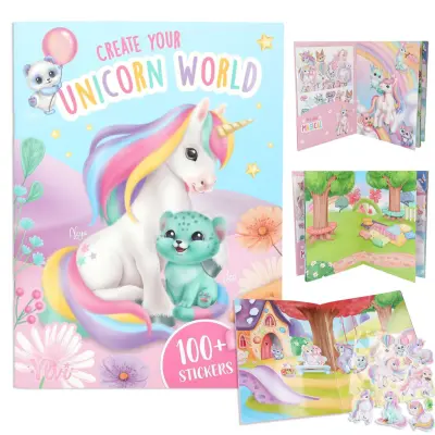 Ylvi Unicorn World Stickersbok - Ylvi&the Minimoomis -  Leksaksaffären