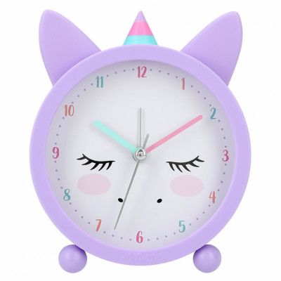 Ylvi Väckarklocka Enhörning Lila