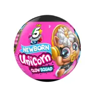 Zuru 5 surprise Newborn Unicorn Glow Squad - 5 Surprise -  Leksaksaffären