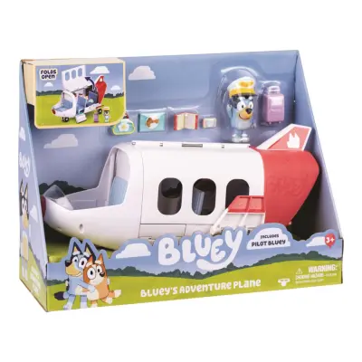 Bluey Adventure Flygplan - Bluey -  Leksaksaffären