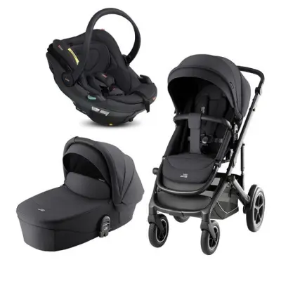 Britax Smile 5Z duovagn + BeSafe Go Beyond 2 babyskydd