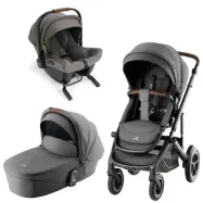 Britax Smile 5Z duovagn + Nuna Pipa Urbn babyskydd med isofix