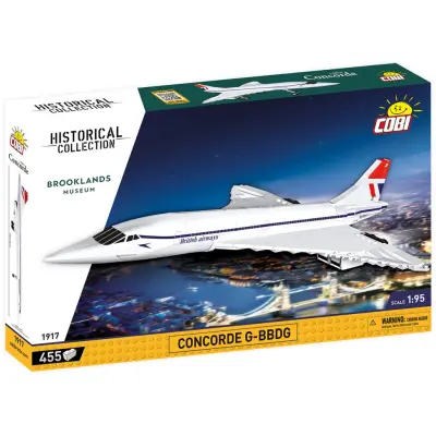 Cobi Concorde G-BBDG 1:95 1917 - Cobi -  Leksaksaffären
