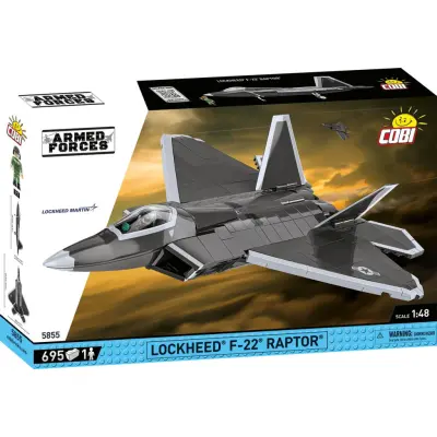 Cobi Lockheed F-22 Raptor 1:48 5855 - Cobi -  Leksaksaffären
