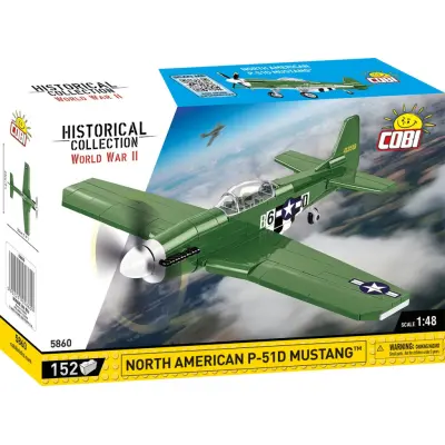 Cobi North American P-51D Mustang 1:48 5860 - Cobi -  Leksaksaffären