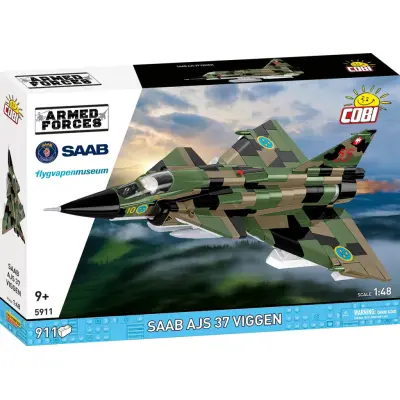 Cobi Saab AJS37 Viggen 1:48 - Cobi -  Leksaksaffären