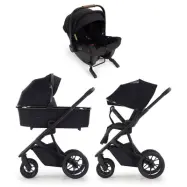 Crescent Prestige 2 Exclusive duovagn + Nuna Pipa Urbn babyskydd med isofix