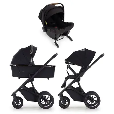 Crescent Prestige 2 Exclusive duovagn + Nuna Pipa Urbn babyskydd med isofix