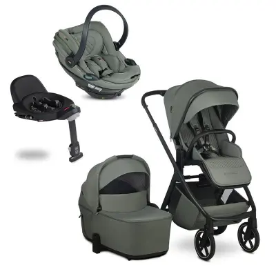 Easywalker Zoey Go duovagn + BeSafe Go Beyond 2 babyskydd + isofixbas