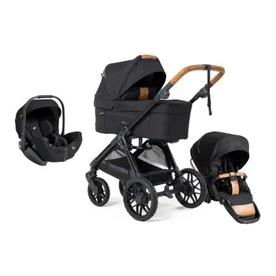 Emmaljunga Sento Pro duovagn Ergo+ 2026 + Joie i-Level Pro babyskydd