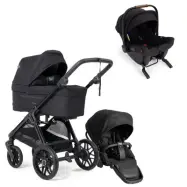 Emmaljunga Sento Pro duovagn Ergo+ 2026 + Nuna Pipa Urbn babyskydd med isofix
