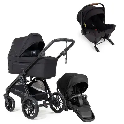 Emmaljunga Sento Pro duovagn Ergo+ 2026 + Nuna Pipa Urbn babyskydd med isofix