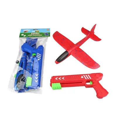 Flygplan med avfyrare - Leksaksaffären -  Leksaksaffären